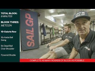 SailGP Workout // Metabolic Conditioning // 10-Calorie Row