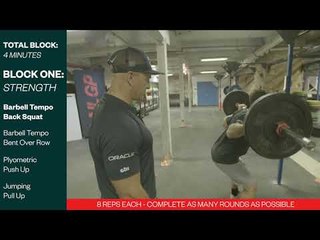 SailGP Workout // Strength // Barbell Tempo Back Squat