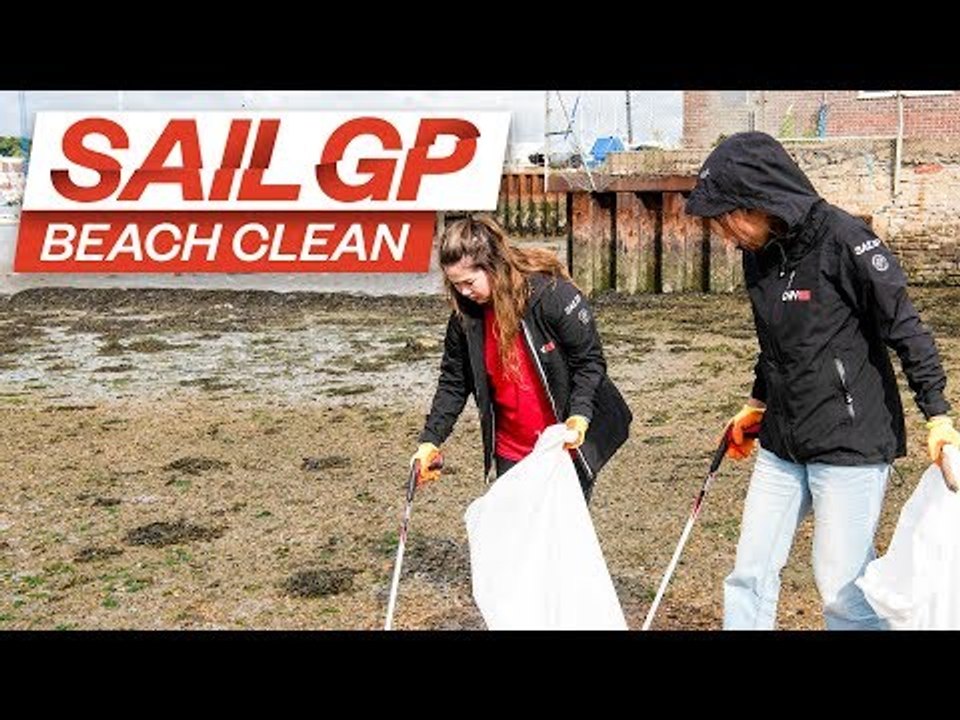 Keep Our Seas Clean // Beach Clean // Cowes SailGP