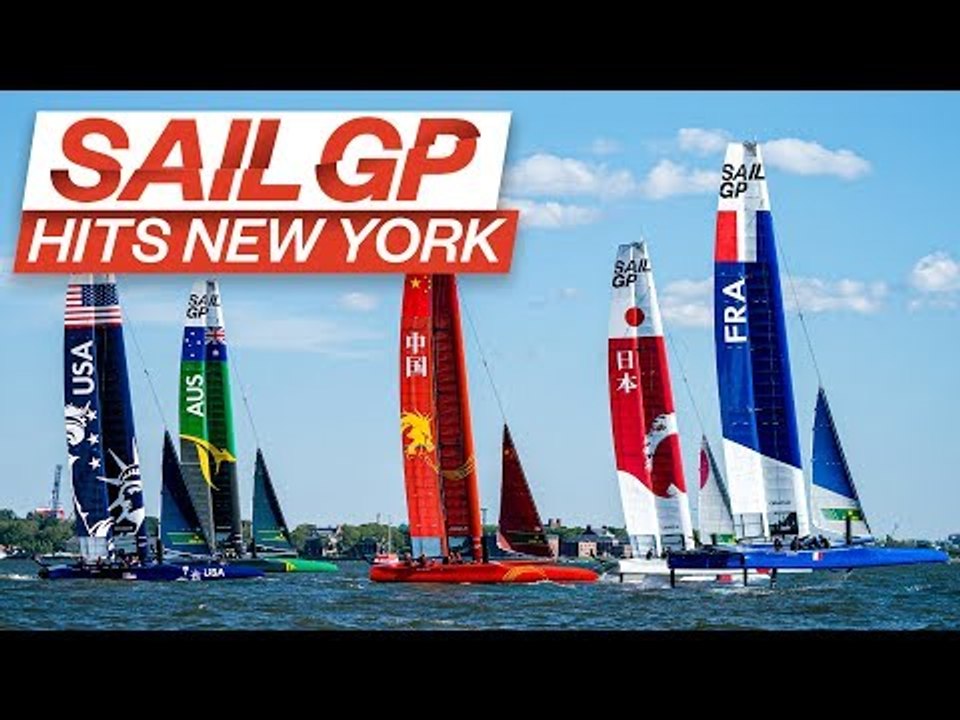 SailGP Takes Over the Hudson River | New York SailGP 2019