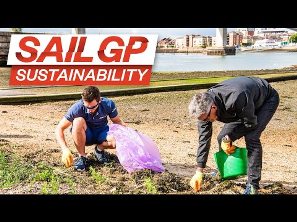 Sustainability In Action // Cowes SailGP 2019
