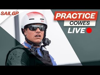 Practice Racing REPLAY // 2019 Cowes SailGP // 8 August 2019
