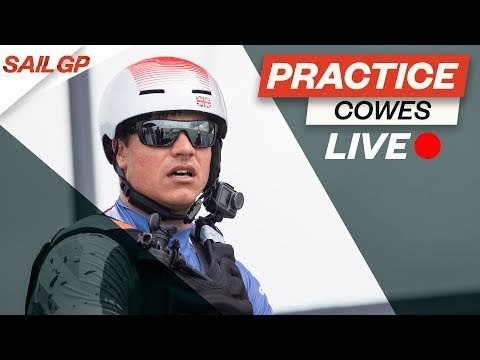 Practice Racing REPLAY // 2019 Cowes SailGP // 8 August 2019