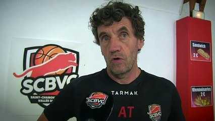 AVANT-MATCH - Alain Thinet avant Vichy (Coupe de France)