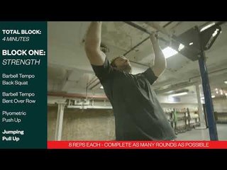 SailGP Workout // Strength // Jumping Pull Up