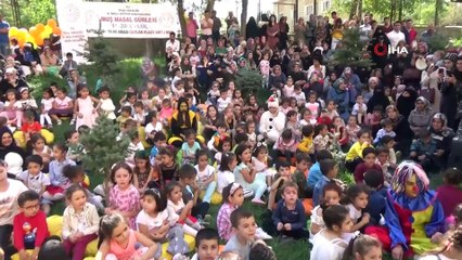 Çocuklar “Muş Masal Günleri” ile doyasıya eğlendi