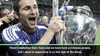Lampard excited to rekindle Champions League love affair