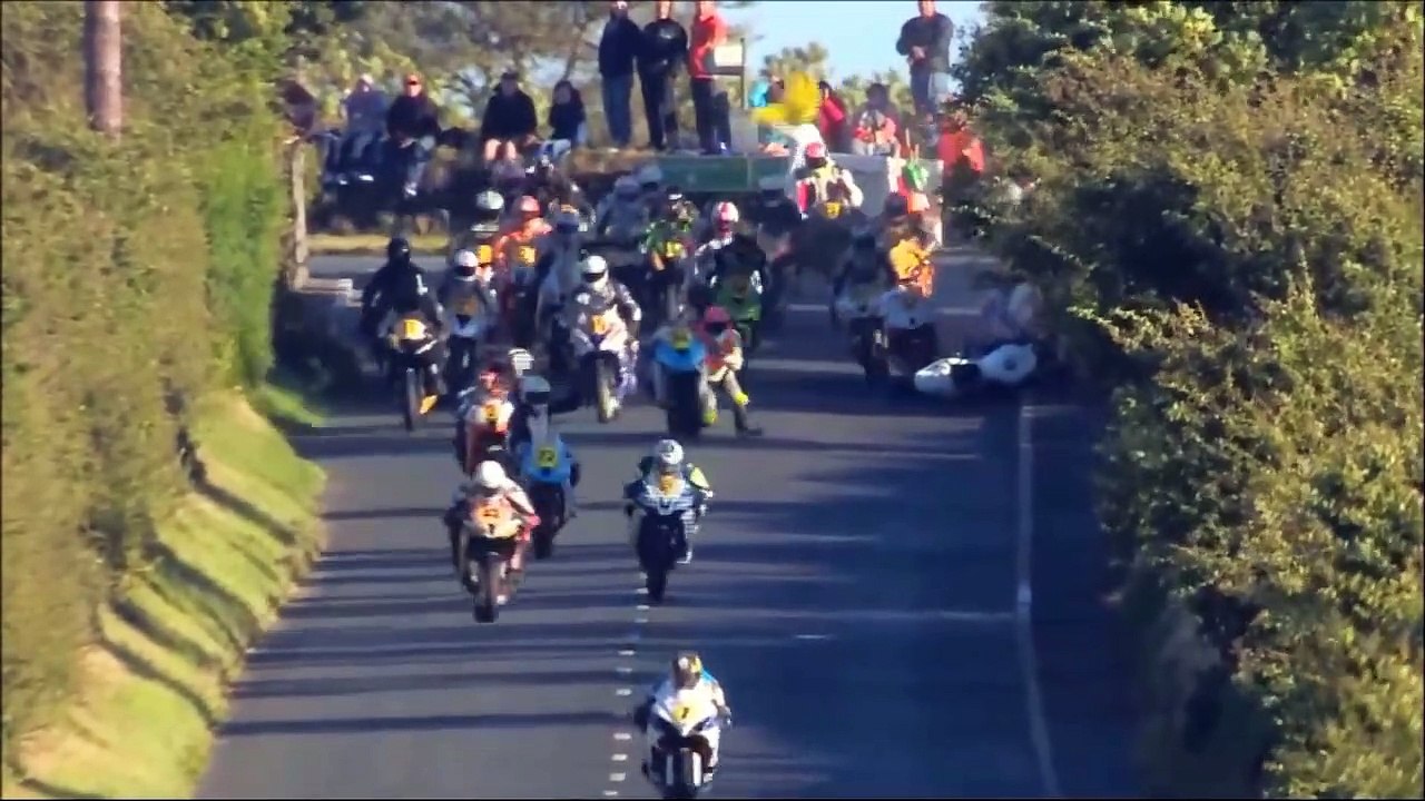 TOP 10 Most Terrifying Crashes Isle of Man Video Dailymotion