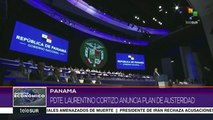 Presidente de Panamá anuncia plan de austeridad