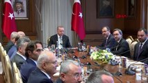 Türkiye futbol federasyonu yönetim kurulu üyeleri beştepe'de