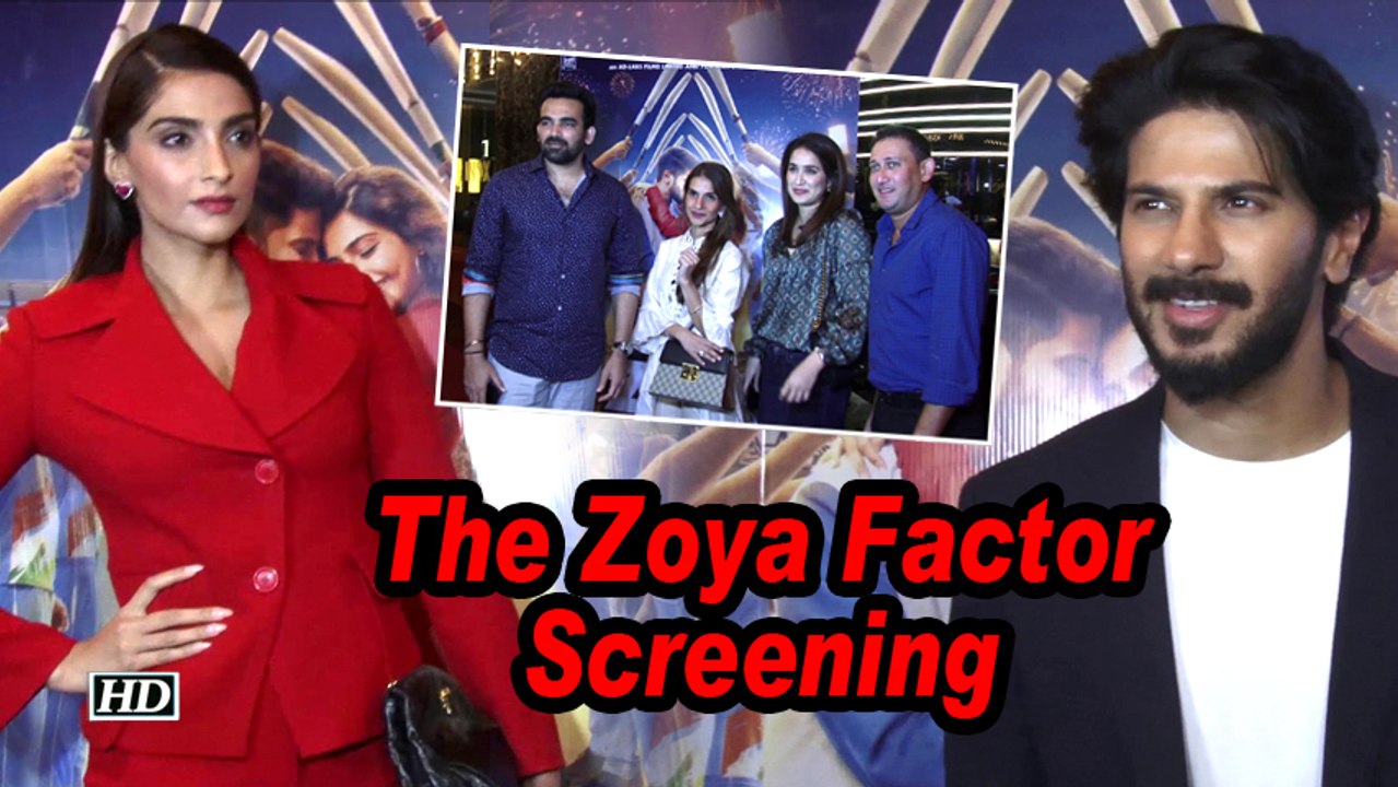 The Zoya Factor screening | Former cricketers A...