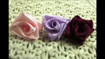 Comment faire une belle rose en ruban, très facile et très rapide