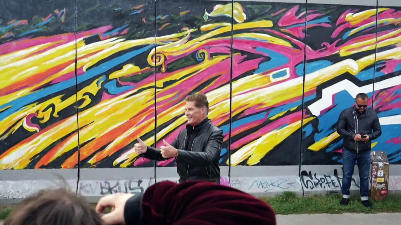 David Hasselhoff: Mauer-Reste in Berlin sind wichtig