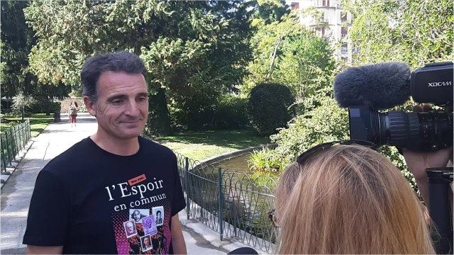 Eric Piolle présente sa candidature à la mairie de Grenoble
