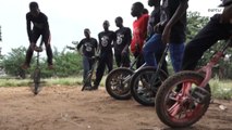 From the streets to the circus – Lagos youngsters find stability on unicycles