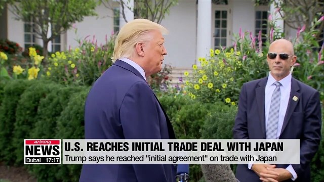Trump says US-Japan trade deals reached