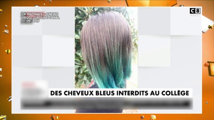 Une collégienne renvoyée à cause de sa couleur de cheveux