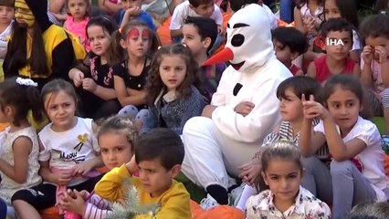 Çocuklar "Muş Masal Günleri" ile doyasıya eğlendi