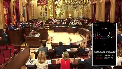 El Parlamento de Baleares rechaza el reférendum para elegir monarquía o república propuesto por Més
