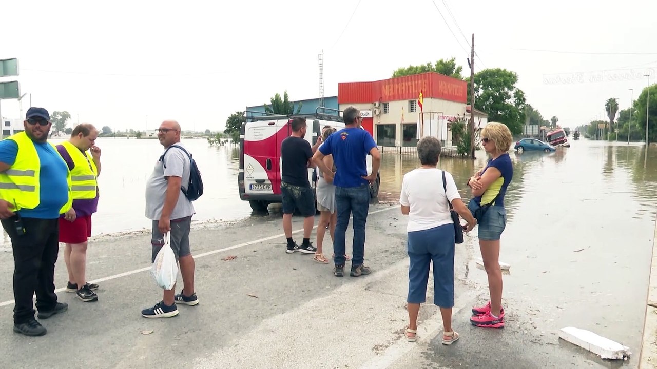Hayan un cadáver en la comarca alicantina más afectada por la gota fría