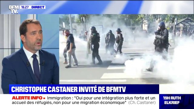 Christophe Castaner à propos des manifestations des gilets jaunes: J'ai toujours cette inquiétude qu'il puisse y avoir des désordres le week-end prochain