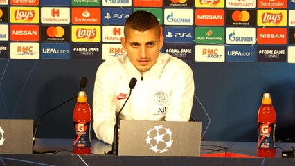 Groupe A - Verratti : ''Le Real Madrid est favori tous les ans''
