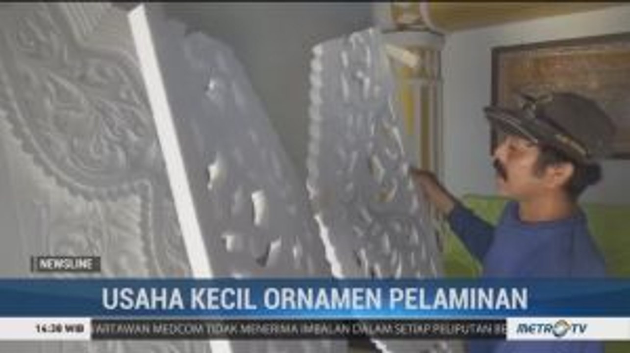 Seorang Warga di Kalsel Tetap Geluti Usaha Ornamen untuk Pesta Pernikahan