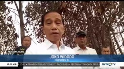 Soal Karhutla, Jokowi: Pencegahan Hal yang Paling Penting