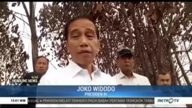 Soal Karhutla, Jokowi: Pencegahan Hal yang Paling Penting