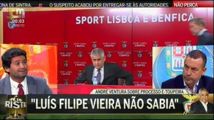 ANDRE VENTURA ACUSADO DE CONHECER O DESFECHO DO CASO E TOUPEIRA ANTES DO TEMPO
