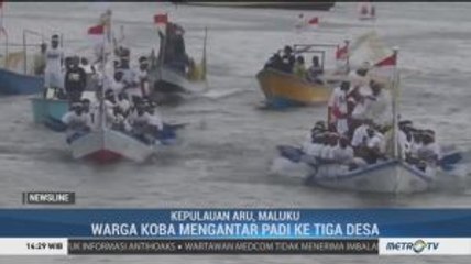 Tradisi Antar Padi Buktikan Kuatnya Persaudaraan Antar Suku