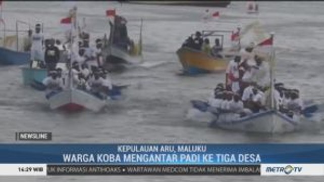 Tradisi Antar Padi Buktikan Kuatnya Persaudaraan Antar Suku