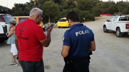 Bodrum'da, ormanda kaybolan ingiliz turist otelde bulundu
