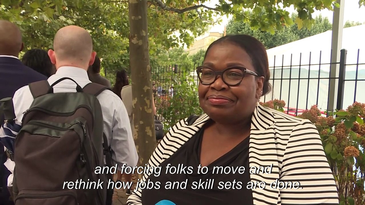Amazon holds career day at HQ2 site in Arlington, Virginia