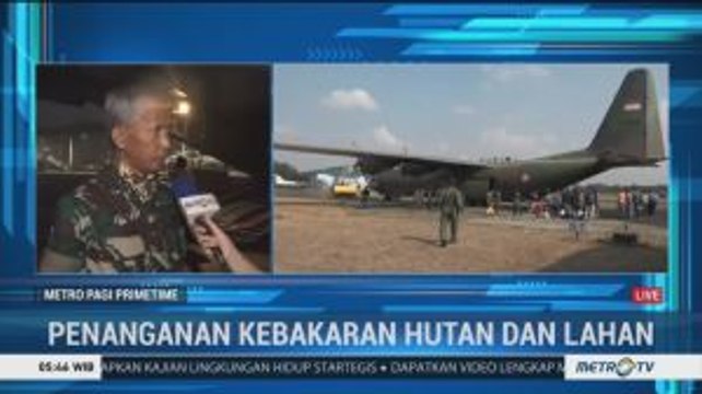 TNI AU Kirim Pesawat CN 295 ke Palangka Raya untuk Hujan Buatan