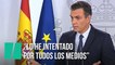 Pedro Sánchez: "Lo he intentado por todos los medios, pero nos lo han hecho imposible"
