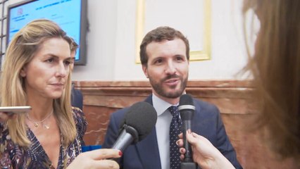 Casado dice que Sánchez "jamás se hace autocrítica"