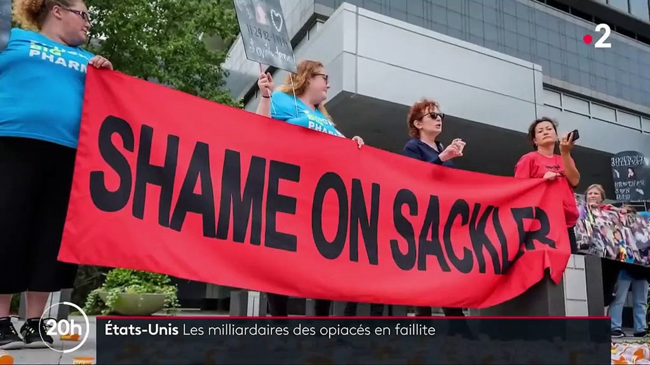 Crise des opiacés aux États-Unis : la famille Sackler dans la tourmente