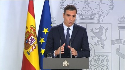 Sánchez dice que fue "imposible" cumplir el mandato electoral
