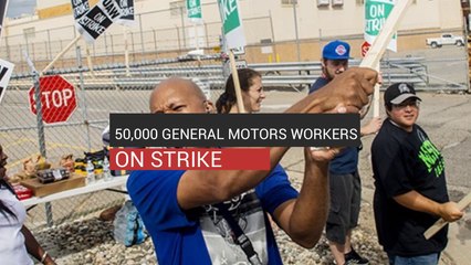 50,000 General Motors Workers On Strike