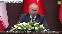 Putin about Yemen: Saudi Arabia should Read the Quran and buy our S-300