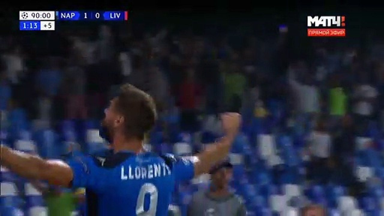 Fernando Llorente Goal HD -  Napoli	2-0	Liverpool 17.09.2019