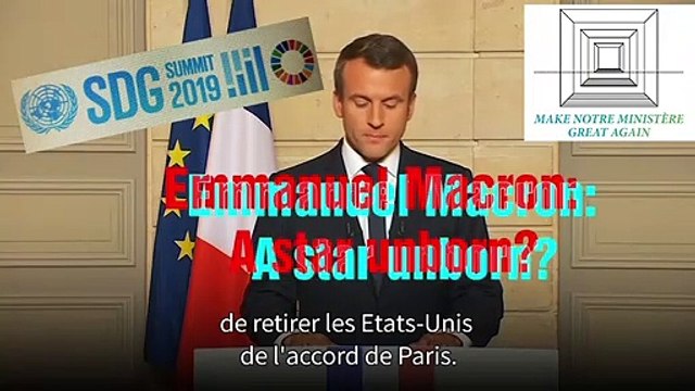 Shallow Président sur l'air de « Shallow » de Lady Gaga/Bradley Cooper