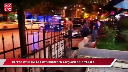 Download Video: Kafede oturanlara otomobilden kurşun yağdırdılar