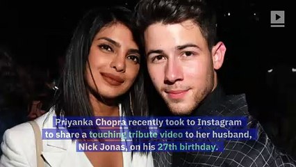 Priyanka Chopra Shares Heartfelt Birthday Video for Nick Jonas