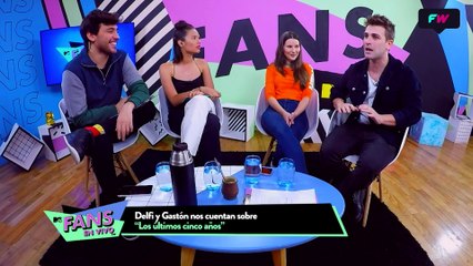 Gastón Vietto y Delfina Beltramone en MTV Fans en Vivo