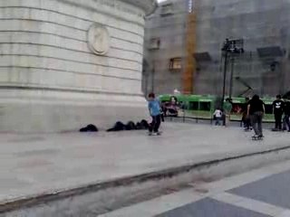 Skaters in Lisbon