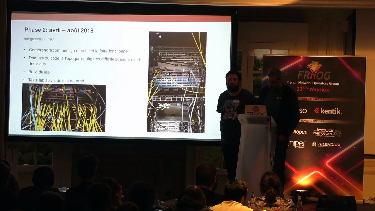 FRNOG 33 - Michel Moriniaux : 2 ans de SONiC, retour d’expérience