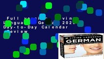 Full version  Living Language: German 2020 Day-to-Day Calendar  Review