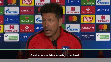 Groupe D - Simeone : "Ronaldo est une machine à buts, un animal dans la surface"